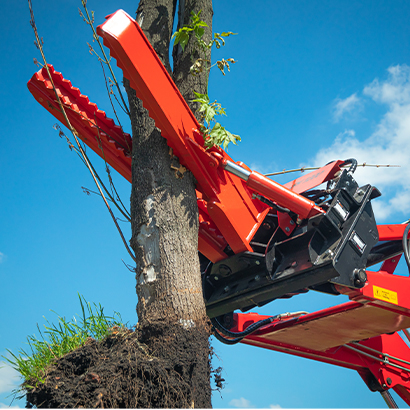 Оборудование для корчевания пней