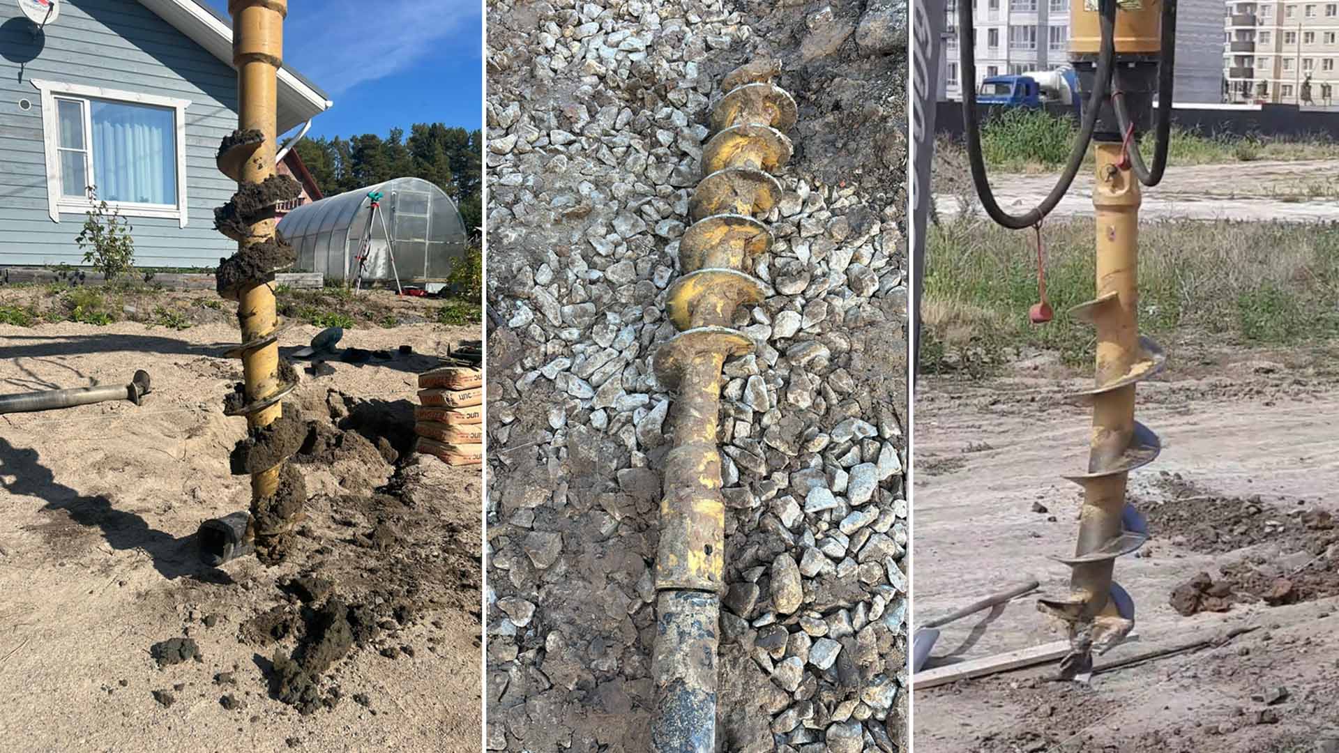 Деформированные шнеки