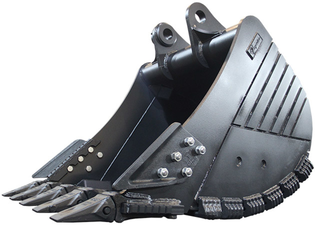 Изготовлен ковш 1,9 куб.м.(SAE) Komatsu PC 400 Hardox общеземельный сверхусиленный