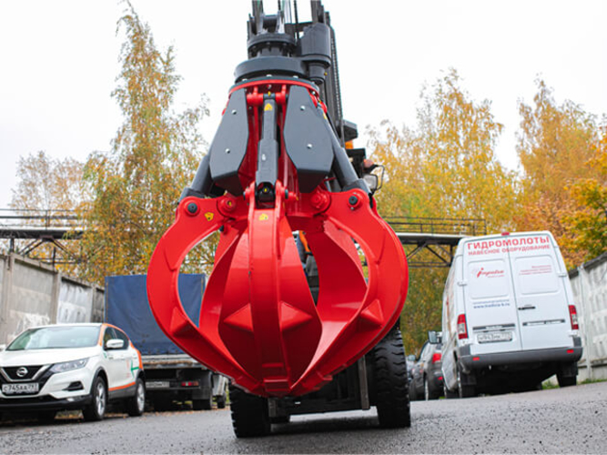 Новинка производства: грейфер для металлолома Impulse