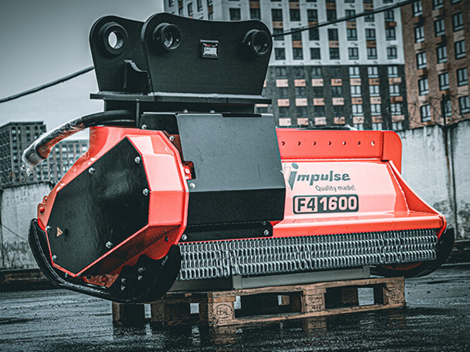 Современный CASE c мульчером Impulse