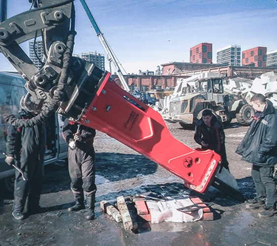 Представляем самый большой гидромолот в истории Impulse