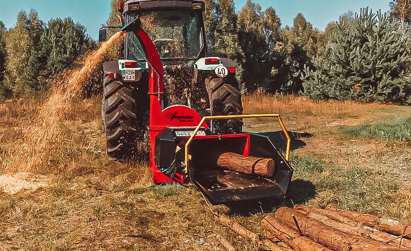 Новая линейка измельчителей древесины Impulse