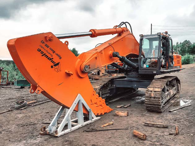 Мегарыхлитель Impulse Ripper-Boom на добыче золота