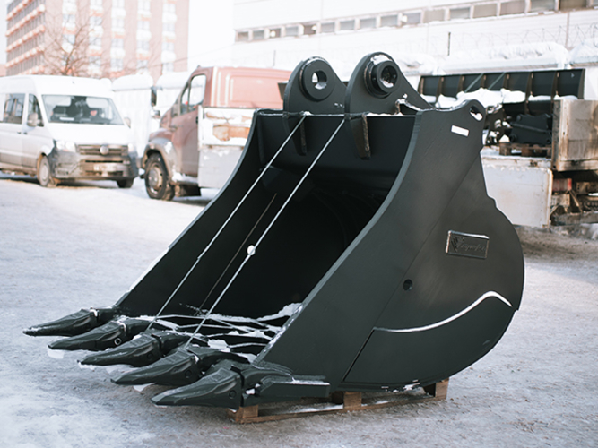 Партия ковшей для строительства ж/д путей