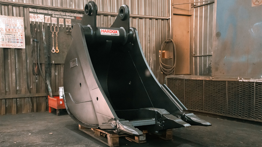 Ковш-рыхлитель против вечной мерзлоты