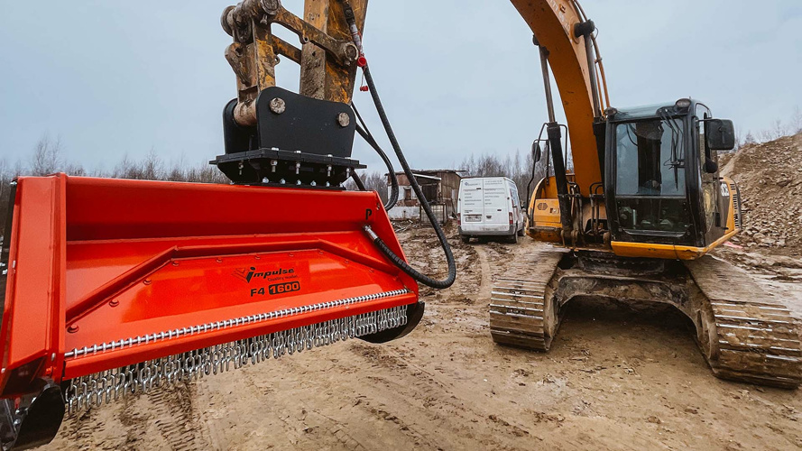Impulse F4 1600 для подготовки строительной площадки