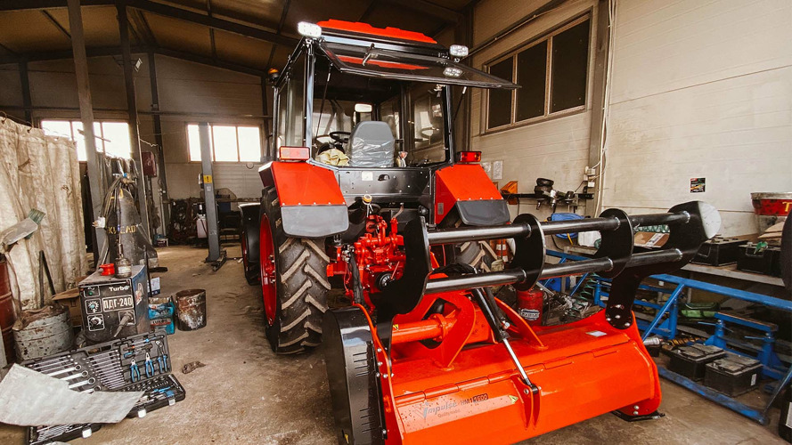 Impulse HM1 1600 – универсальный мульчер для очистки территорий